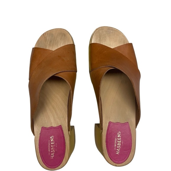 Swedish Hasbeens Anette Leather Sandals EU size 41/ US 11 - Picture 13 of 15